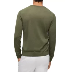 Deals 💯 BOSS Leno-P Slim Fit Wool Crewneck Sweater Dark Blue 🎉 -Hugo Boss Shop unnamed file 101