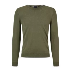 Deals 💯 BOSS Leno-P Slim Fit Wool Crewneck Sweater Dark Blue 🎉 -Hugo Boss Shop unnamed file 103