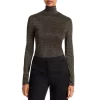 Discount 🧨 BOSS Metallic Knit Turtleneck Black 🥰