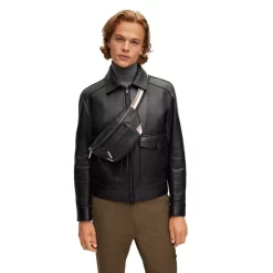 Best Pirce ❤️ BOSS Hugo Boss Byron Belt Bag Black 😍 -Hugo Boss Shop unnamed file 1039