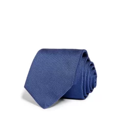 Best reviews of 😍 HUGO Micro Stitch Silk Skinny Tie Bright Blue 🛒