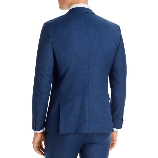 Budget ๐งจ HUGO Arti Blue Sharkskin Extra Slim Fit Suit Jacket Dark Blue ๐ฅฐ 5 Budget ๐งจ HUGO Arti Blue Sharkskin Extra Slim Fit Suit Jacket Dark Blue ๐ฅฐ - Image 3