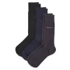 New 🧨 BOSS Unicolor Logo 🧦 Socks - Pack Of 3 Navy/gray/black 🤩 -Hugo Boss Shop unnamed file 1088