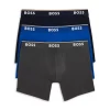 Flash Sale 😍 BOSS Power Cotton Blend Boxer Briefs, Pack Of 3 Open Blue 😉 -Hugo Boss Shop unnamed file 1111