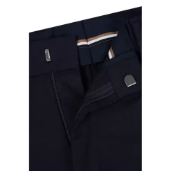 Best deal 🎁 BOSS Hugo Boss Genius Performance Jersey Slim Fit Pants Dark Blue 🔔 -Hugo Boss Shop unnamed file 1126