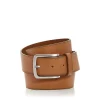 Promo 🧨 BOSS Hugo Boss Men's Burnished Leather Belt Medium Brown ⭐ -Hugo Boss Shop unnamed file 1135