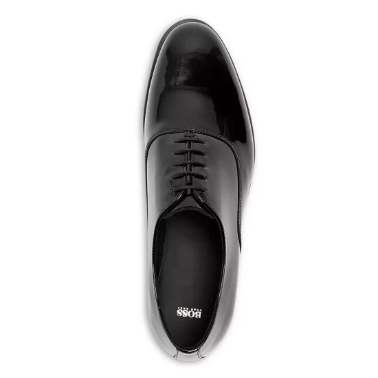 Coupon 🔔 BOSS Men's Eastside Plain Toe Oxfords - 100% Exclusive Black Patent 🌟 4 Coupon 🔔 BOSS Men's Eastside Plain Toe Oxfords - 100% Exclusive Black Patent 🌟 - Image 2