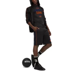 Cheapest 🌟 BOSS New York Knicks T_Basket_4_NBA 10236 Cotton Blend Logo Graphic Tee Black 😀 -Hugo Boss Shop unnamed file 1180