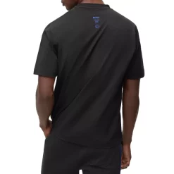 Cheapest 🌟 BOSS New York Knicks T_Basket_4_NBA 10236 Cotton Blend Logo Graphic Tee Black 😀 -Hugo Boss Shop unnamed file 1182