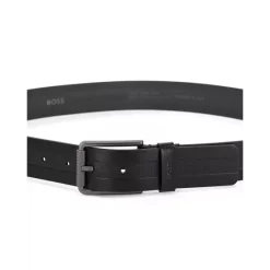 Deals ✔️ BOSS Hugo Boss Men's Tint Leather Belt Black 😉 -Hugo Boss Shop unnamed file 1208