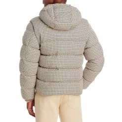 Deals 🥰 BOSS Dolson Houndstooth Down Puffer Jacket Medium Beige ✔️ -Hugo Boss Shop unnamed file 121