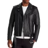 Buy 🔔 HUGO Lowis Leather Jacket Black 🌟 -Hugo Boss Shop unnamed file 122