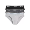 Best Pirce 🎁 BOSS Power Cotton Blend Briefs, Pack Of 3 Open Gray 🔔 -Hugo Boss Shop unnamed file 1268