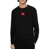 Brand new 🎁 HUGO Dirago Logo Sweatshirt Black 🎁 -Hugo Boss Shop unnamed file 127