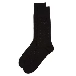 Coupon 🎉 BOSS George Micro Dot 👗 Dress 🧦 Socks Dark Blue 🥰