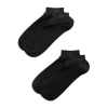 Outlet ⭐ BOSS Logo Ankle 🧦 Socks, Pack Of 2 Black ✔️ -Hugo Boss Shop unnamed file 1276