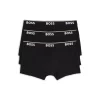 Flash Sale 👏 BOSS Power Cotton Blend Trunks, Pack Of 3 Black 🔔 -Hugo Boss Shop unnamed file 1277