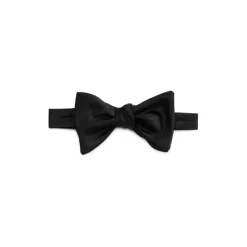 Deals 😍 BOSS Formal Silk Self Tied Bow Tie Black 🤩