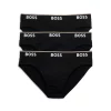 Discount 🛒 BOSS Power Cotton Blend Briefs, Pack Of 3 Black 🥰 -Hugo Boss Shop unnamed file 1289