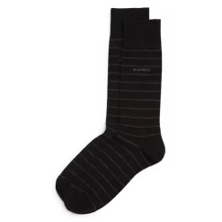 Deals 🔔 BOSS Brad Striped 👗 Dress 🧦 Socks Black ✔️