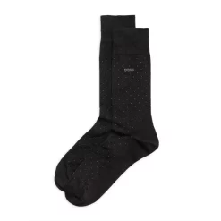 Hot Sale 🌟 BOSS George RS Dots 👗 Dress 🧦 Socks Black 🎉