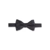 Outlet 💯 HUGO Tonal Dot Print Pre Tied Silk Bow Tie Dark Gray ⌛ -Hugo Boss Shop unnamed file 1298
