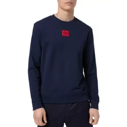 Brand new 🎁 HUGO Dirago Logo Sweatshirt Black 🎁 -Hugo Boss Shop unnamed file 131