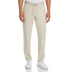 Discount โค๏ธ BOSS Banks1 Slim Tapered Fit Drawstring Joggers Medium Beige โ๏ธ