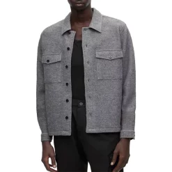 Wholesale π₯ HUGO Enalu Oversized π Shirt Jacket Medium Gray π―