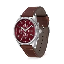 Best reviews of ⌛ BOSS Hugo Boss View Chronograph, 44mm Red/brown 💯 -Hugo Boss Shop unnamed file 1335
