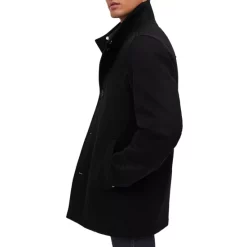 Wholesale ⌛ BOSS H-Coxtan-224 1024403 Wool & Cashmere Attached Bib 🧥 Coat Dark Blue 🛒 -Hugo Boss Shop unnamed file 14