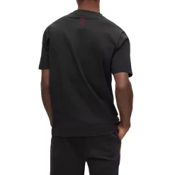 Best Pirce 🎁 BOSS Miami Heat T Basket 4 NBA 10236 Cotton Blend Logo Graphic Tee Black 🔔 -Hugo Boss Shop unnamed file 1422