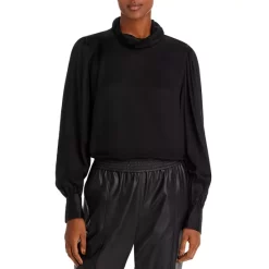 Top 10 🛒 BOSS Ivinta Shirred Top Black 😍