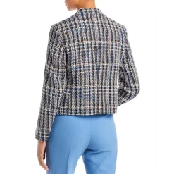 Outlet 🎉 BOSS Tweed Double Breasted Jacket Mountain Blue Fantasy 🔥 -Hugo Boss Shop unnamed file 1502