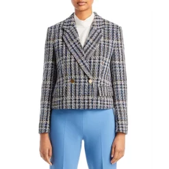 Outlet 🎉 BOSS Tweed Double Breasted Jacket Mountain Blue Fantasy 🔥 -Hugo Boss Shop unnamed file 1503