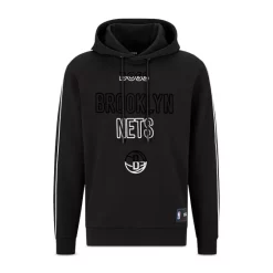 Cheap 👍 BOSS Brooklyn Nets 🏀 Basketball Graphic Hoodie Black 👏
