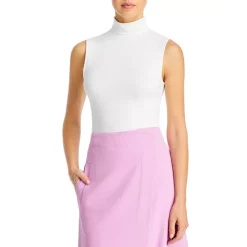 Wholesale 🛒 BOSS Enani Turtleneck Tank Top Soft Cream 🛒