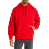 New 🛒 HUGO Dortalezza Allover Logo Hoodie Red 😀 -Hugo Boss Shop unnamed file 1590