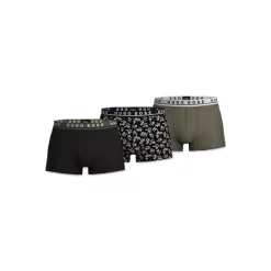 Cheapest ⌛ BOSS Cotton Stretch Trunks, Pack Of 3 Red/white/navy 🧨