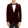 Brand new 🔔 HUGO Arti Velvet Extra Slim Fit Jacket Dark Red 🌟 -Hugo Boss Shop unnamed file 164