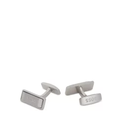 Cheap 😍 BOSS Hugo Boss Dave Cufflinks Silver 🤩