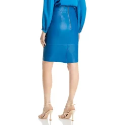 Best reviews of ⭐ BOSS Selritas Leather 👗 Skirt Teal ✔️ -Hugo Boss Shop unnamed file 174