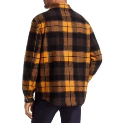 Best reviews of 😍 BOSS Carper Relaxed Fit Plaid 👚 Shirt Jacket Rust/copper 😉 -Hugo Boss Shop unnamed file 214