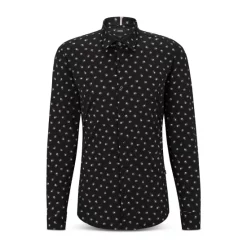 Buy 🔔 BOSS Roan Printed Slim Fit 👚 Shirt Medium Beige 🧨 -Hugo Boss Shop unnamed file 230