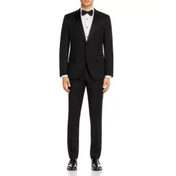Best deal 🧨 Hugo Boss Halven/Gentry Slim Fit Tuxedo Black 💯