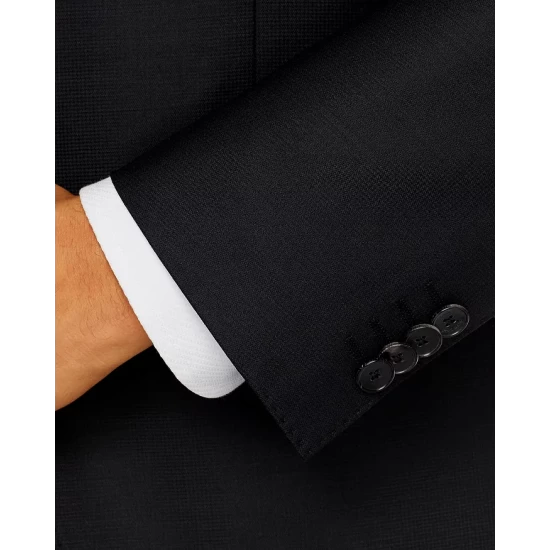 Budget ๐ BOSS Huge/Genius Slim Fit Wool Suit Black ๐ 6 Budget ๐ BOSS Huge/Genius Slim Fit Wool Suit Black ๐ - Image 4