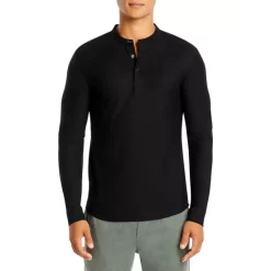 Hugo Boss Shop 10 Discount π BOSS Pal Slim Fit Henley Dark Blue β