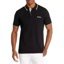 Budget 🔔 BOSS Paddy Pro Regular Fit Polo 👕 Shirt Black 🔥 -Hugo Boss Shop unnamed file 343