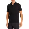 Best deal 🔔 HUGO Dozelot Quarter Zip Polo 👚 Shirt Black ✔️ -Hugo Boss Shop unnamed file 408