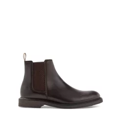 Deals 🧨 BOSS Men's Tunley Pull On Chelsea 🥾 Boots Dark Brown 🤩 -Hugo Boss Shop unnamed file 419